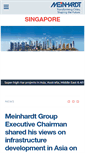 Mobile Screenshot of meinhardt.com.sg